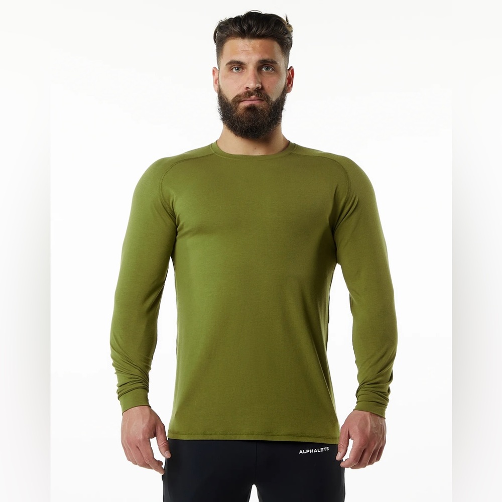 ALPHALETE EVO EPAULETTE LONG SLEEVE TEE